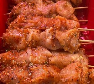 Lemon and Oregano Chicken Satays