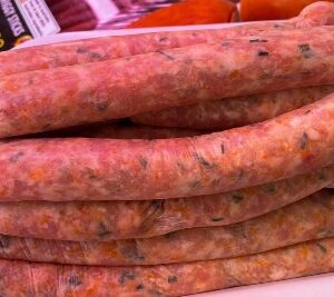 Chicken, Pumpkin, Apricot & Chive Sausages